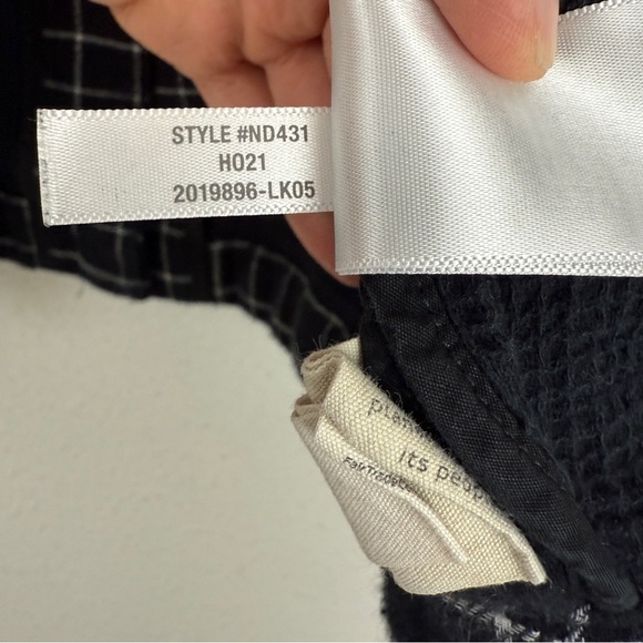 Madewell Waffleback Shaw Blazer Jacket Windowpane Medium - Picture 12 of 12